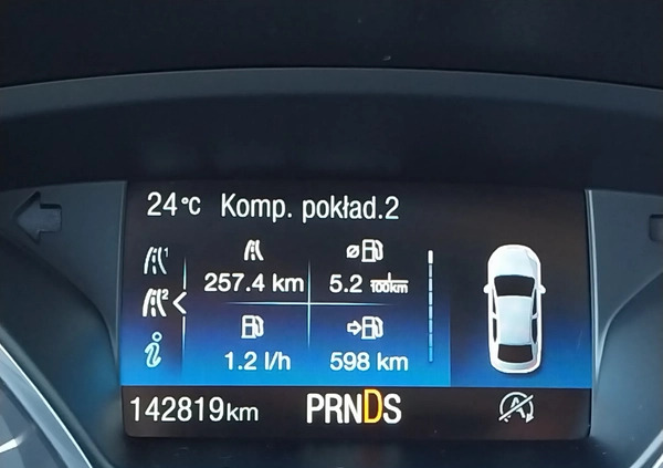 Ford Focus cena 55000 przebieg: 142819, rok produkcji 2018 z Ostrołęka małe 379